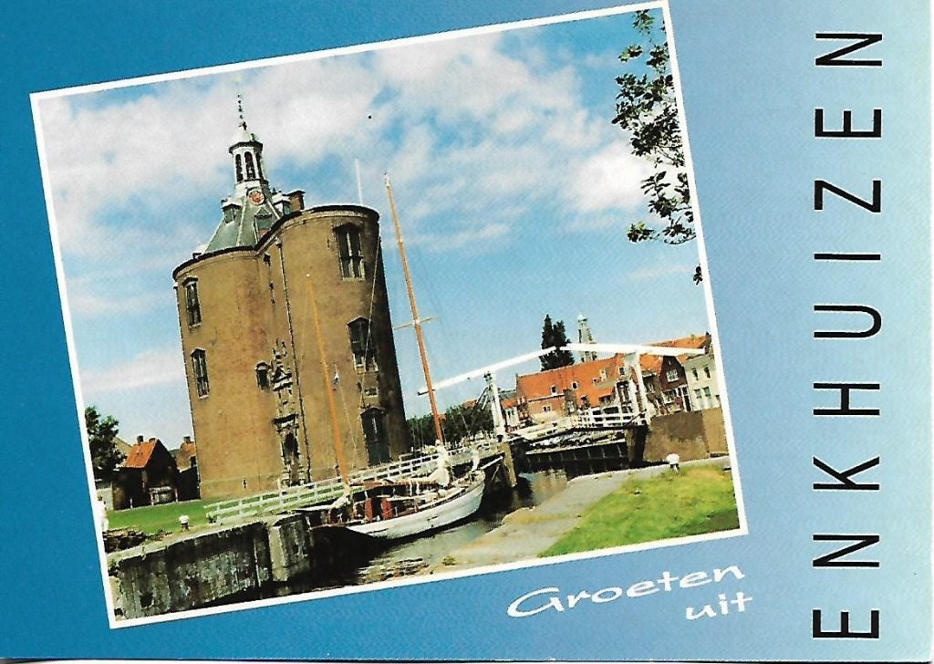 Enkhuizen- -Drommedaris., Verzenden, 1980 tot heden, Ongelopen, Noord-Holland
