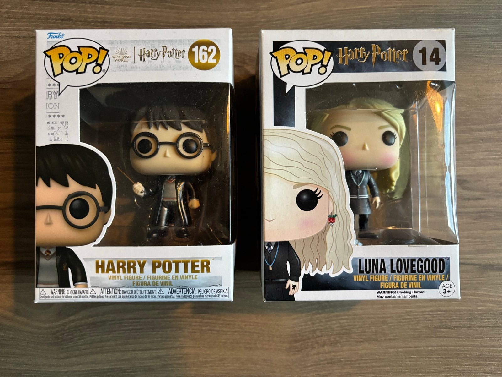 Funko Pop Harry Potter & Luna Lovegood - Harry Potter, Verzamelen, Harry Potter, Ophalen of Verzenden, Zo goed als nieuw, Actiefiguurtje