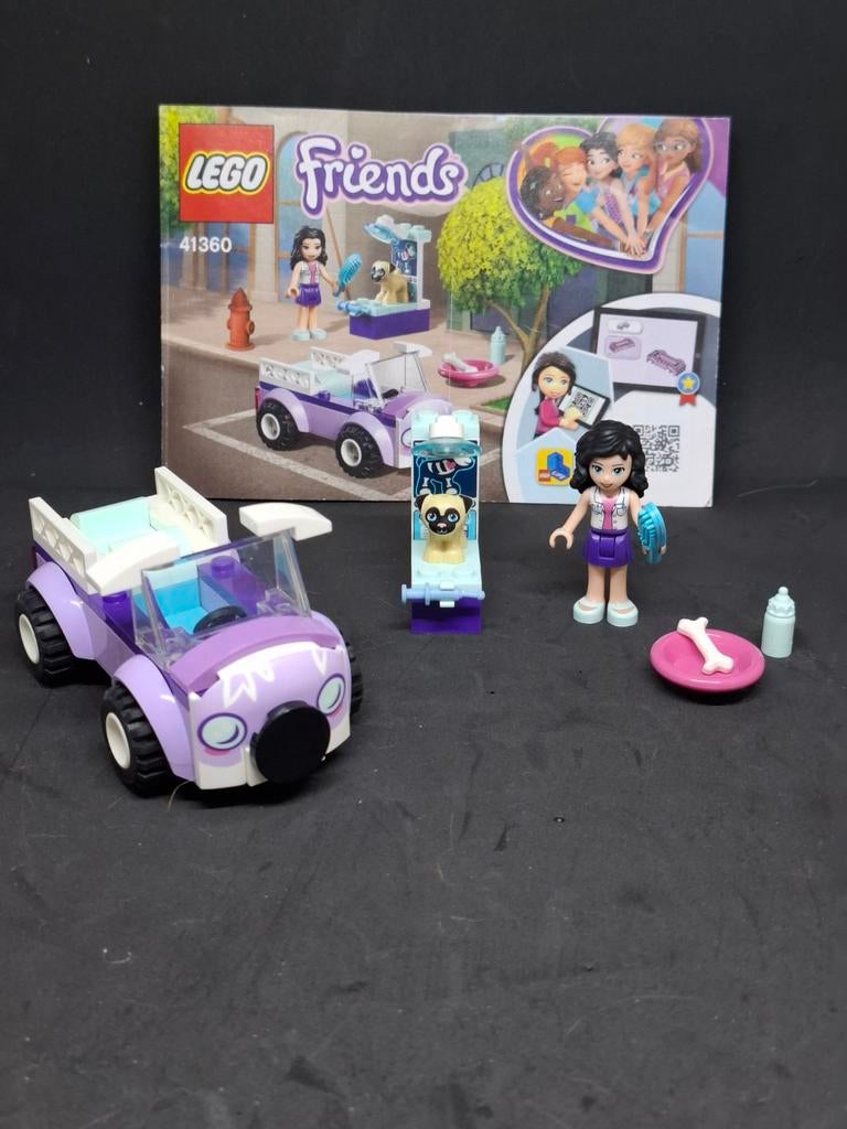 Lego Friends 41360 Dierenarts Buggy, Ophalen of Verzenden, Zo goed als nieuw, Complete set, Lego