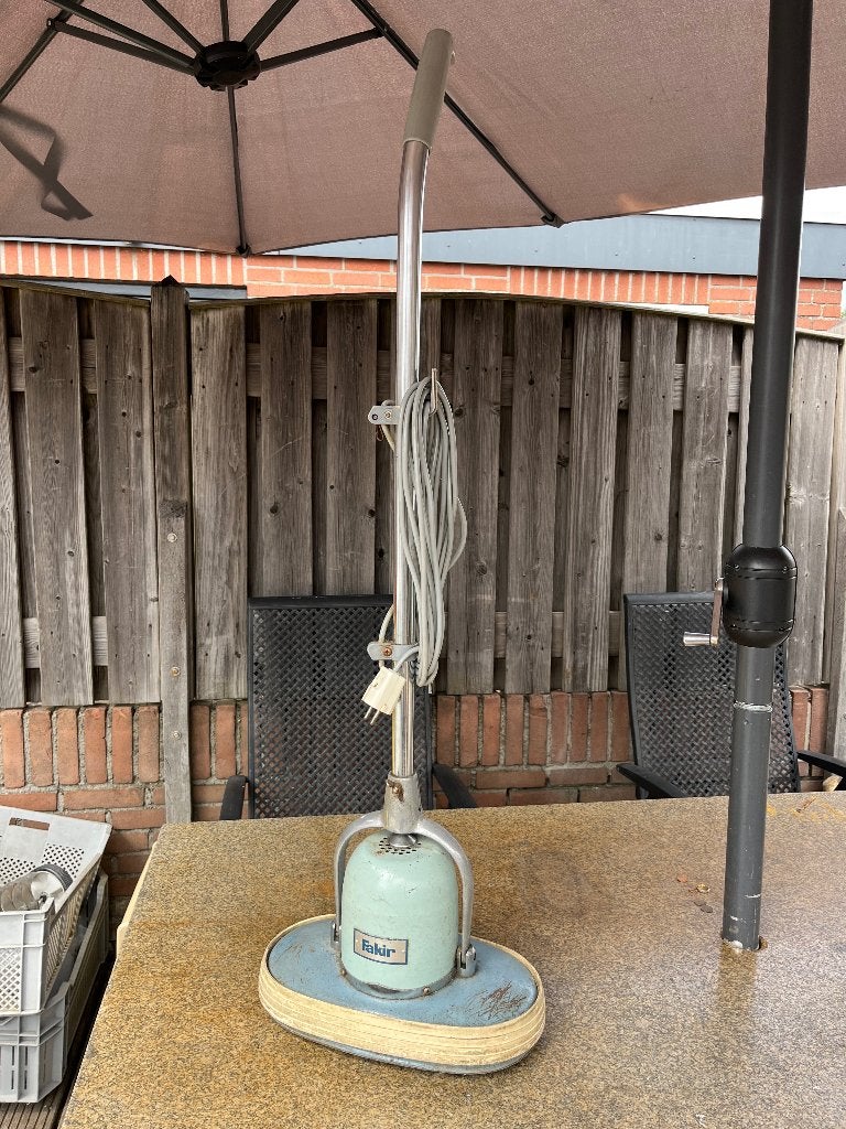 Vintage Fakir 2 boenmachine, polijstmachine, schrobmachine, Overige merken, Gebruikt, Ophalen of Verzenden, Vloerreiniger