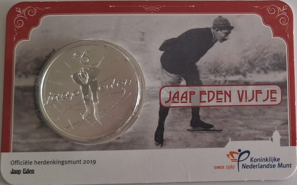 Coincard 2019 - Jaap Eden Vijfje - UNC, Verzenden, Overige landen, 5 euro, Setje