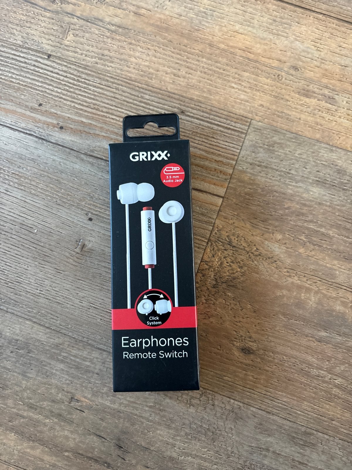 GRIXX Earphones Remote Switch - Nieuw in verpakking, Overige merken, In-ear, Nieuw, Ophalen of Verzenden