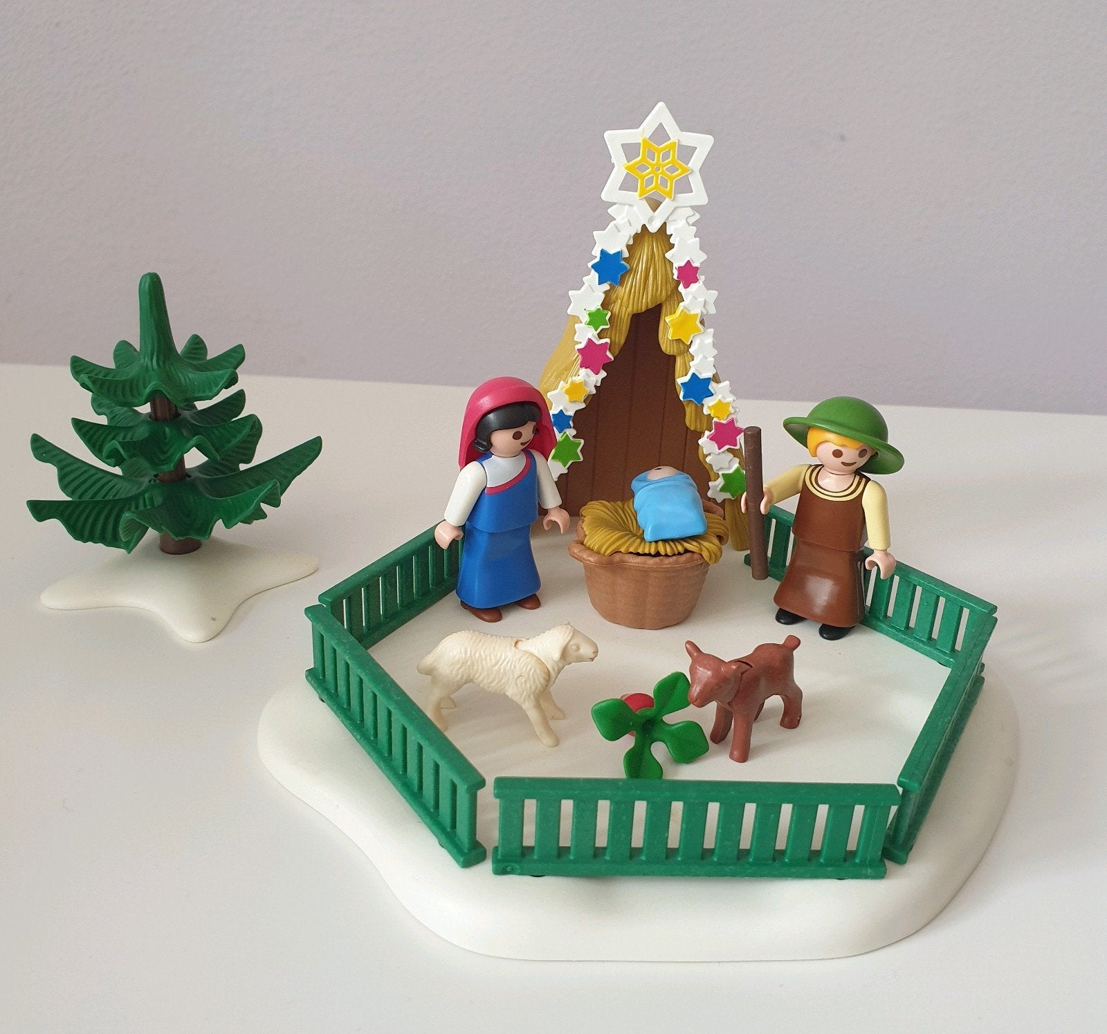 Playmobil Kerststal Kerstspel 4885 - Compleet en Netjes, Complete set, Overige typen, Ophalen of Verzenden, Zo goed als nieuw