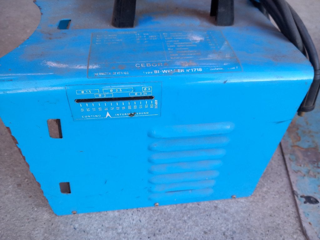 Lasapparaat Cebora BI-Welder, Ophalen, Zo goed als nieuw, 150 tot 250 ampère, Elektroden