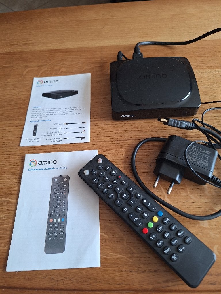 Amino Aria 7 decoder, Ophalen of Verzenden, Zo goed als nieuw, Origineel, Tv