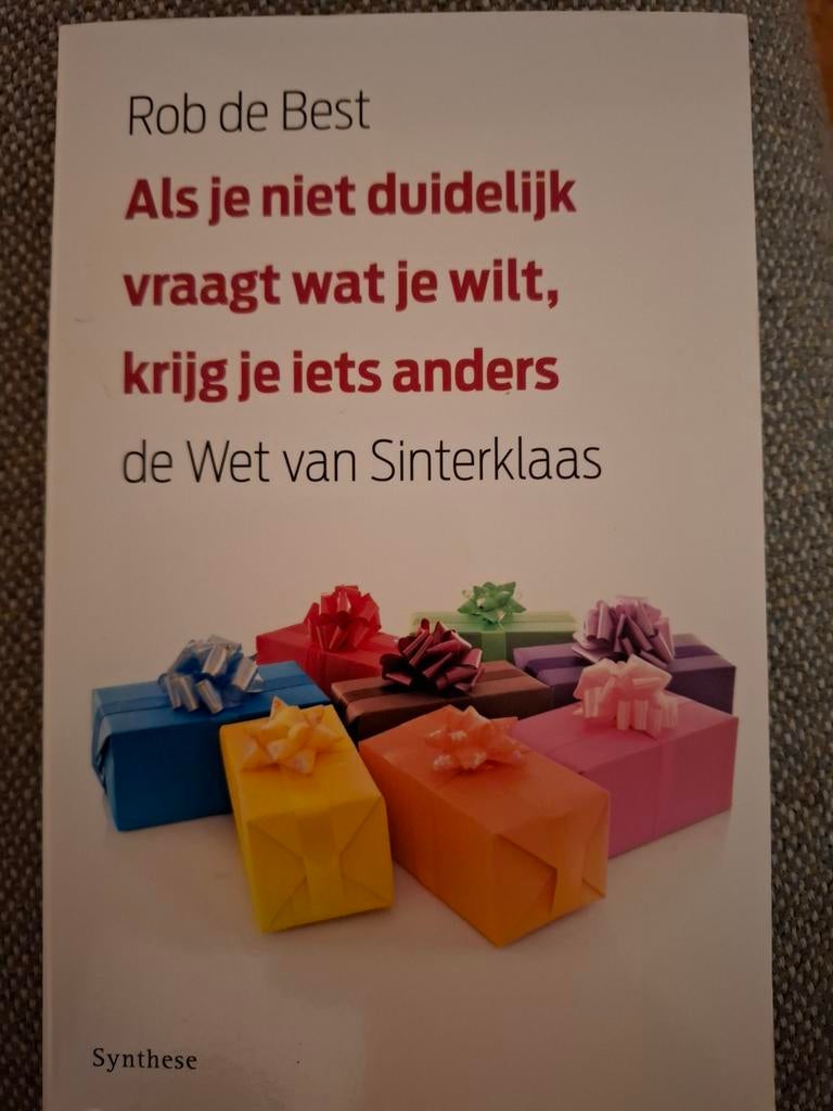 "De Wet van Sinterklaas", Boeken, Psychologie, Ophalen of Verzenden, Zo goed als nieuw