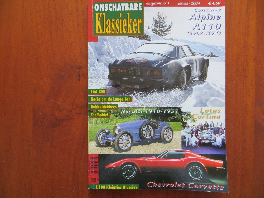 Onschatbare Klassieker 1 2004 Alpine A110, Lotus Cortina, Ophalen of Verzenden, Nieuw, Overige merken