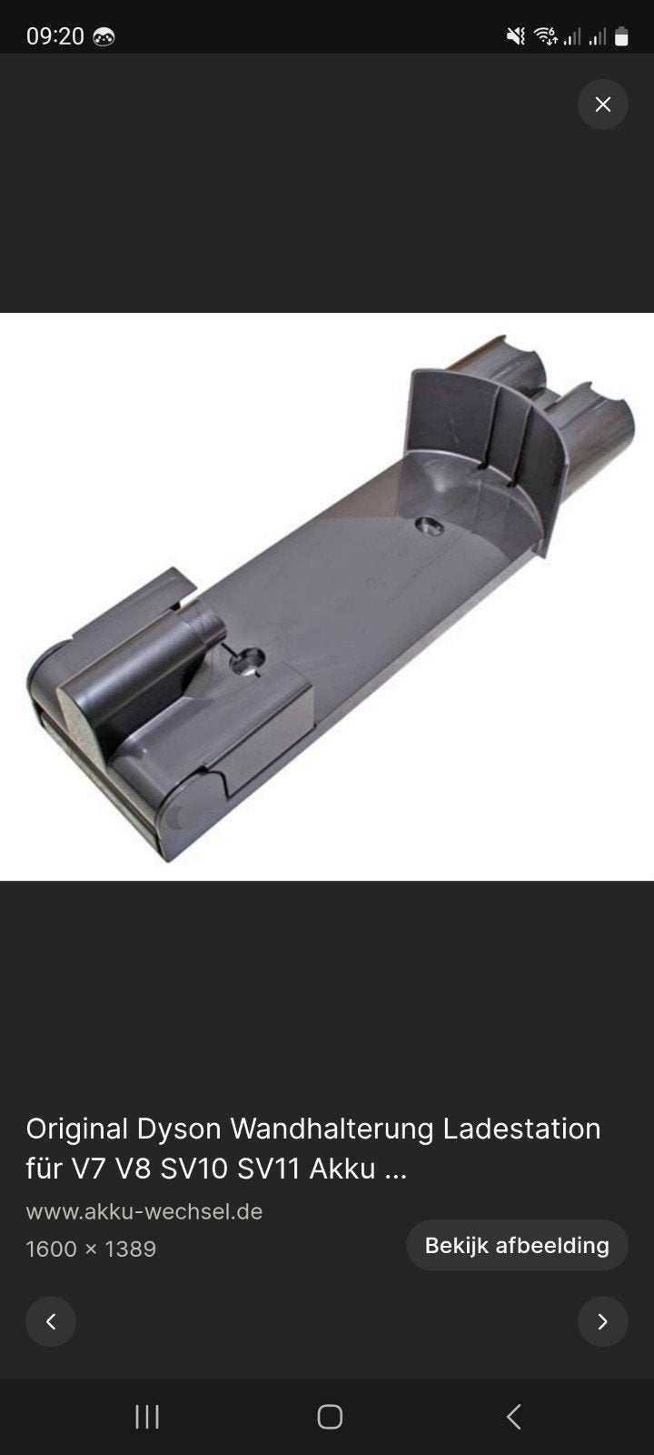 Dyson docking station / wandhouder 967741-01, Ophalen of Verzenden, Nieuw