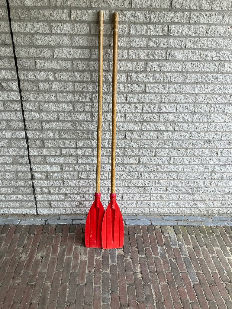Roeispanen, Watersport en Boten, Peddels, Ophalen, Zo goed als nieuw, Enkelbladige peddel
