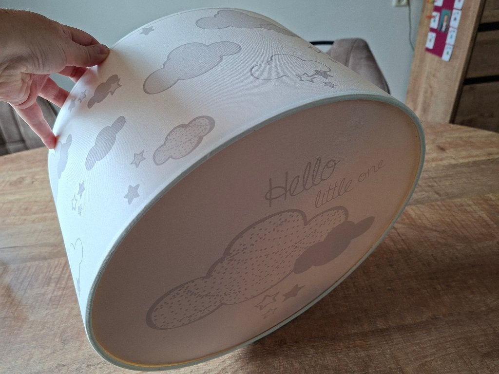 Hanglamp kinderkamer, Wit, Ophalen of Verzenden, Zo goed als nieuw, Lamp
