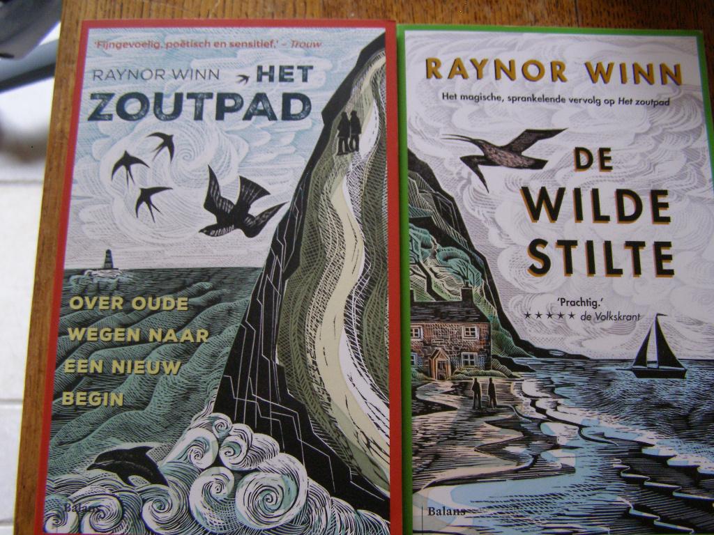 Boeken van Raynor Winn zoutpad, Ophalen of Verzenden, Zo goed als nieuw