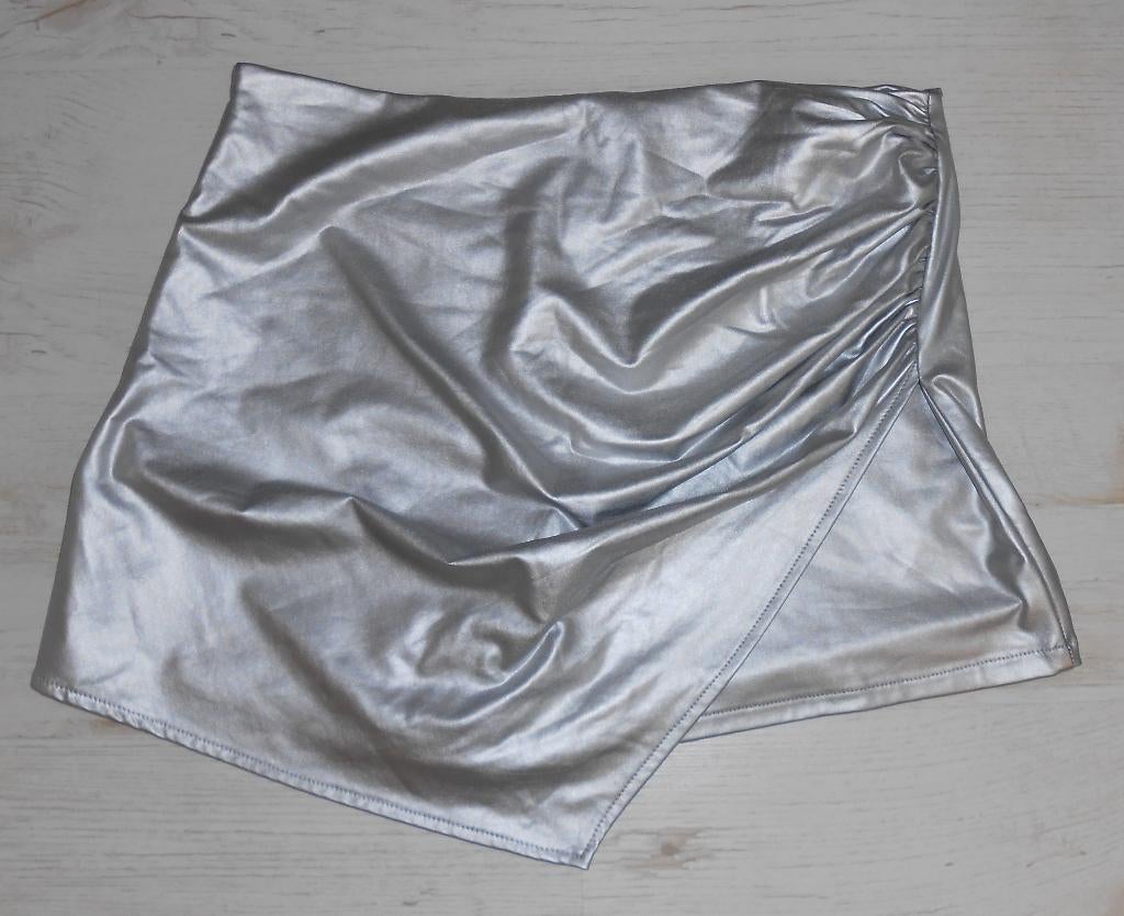 Shein skort zilver mt 42, Overige kleuren, Kort, Maat 42/44 (L), Ophalen of Verzenden
