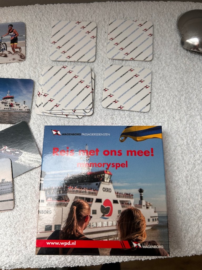 Memory kaartspel, Drie of vier spelers, Ophalen of Verzenden, Nieuw