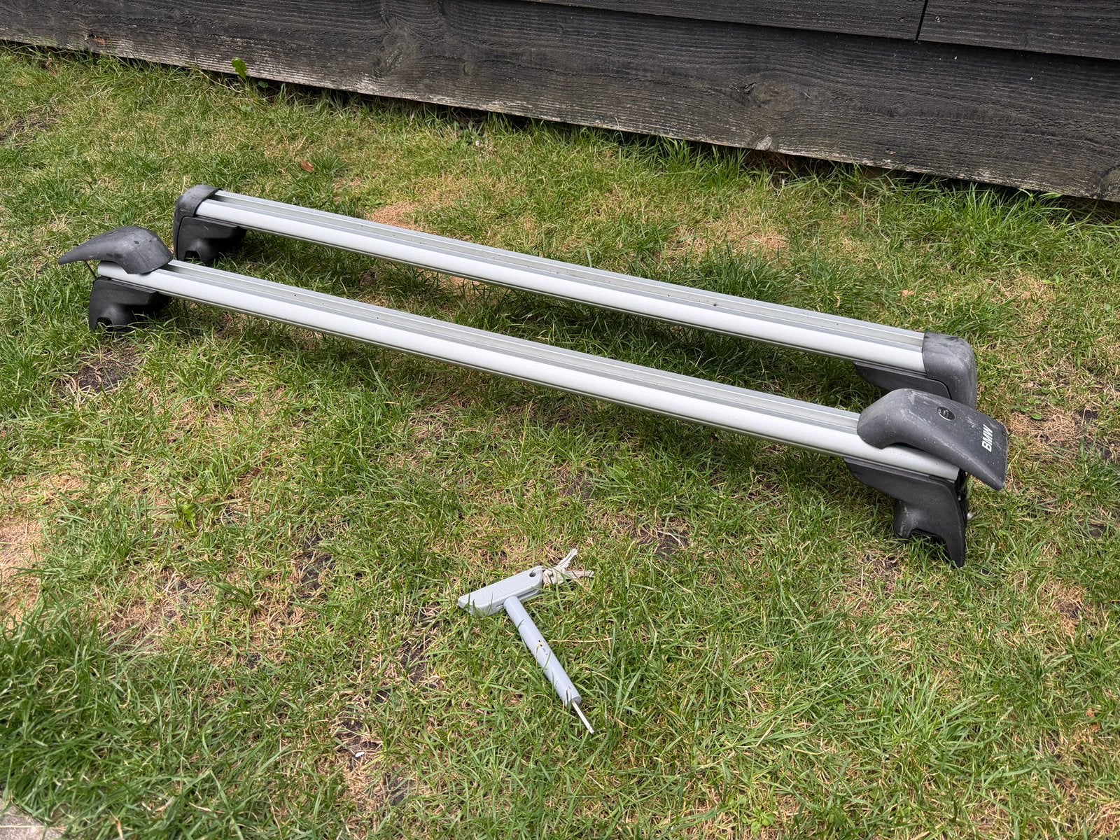 BMW E91 originele dakdragers compleet, Auto diversen, Dakdragers, Ophalen, Gebruikt