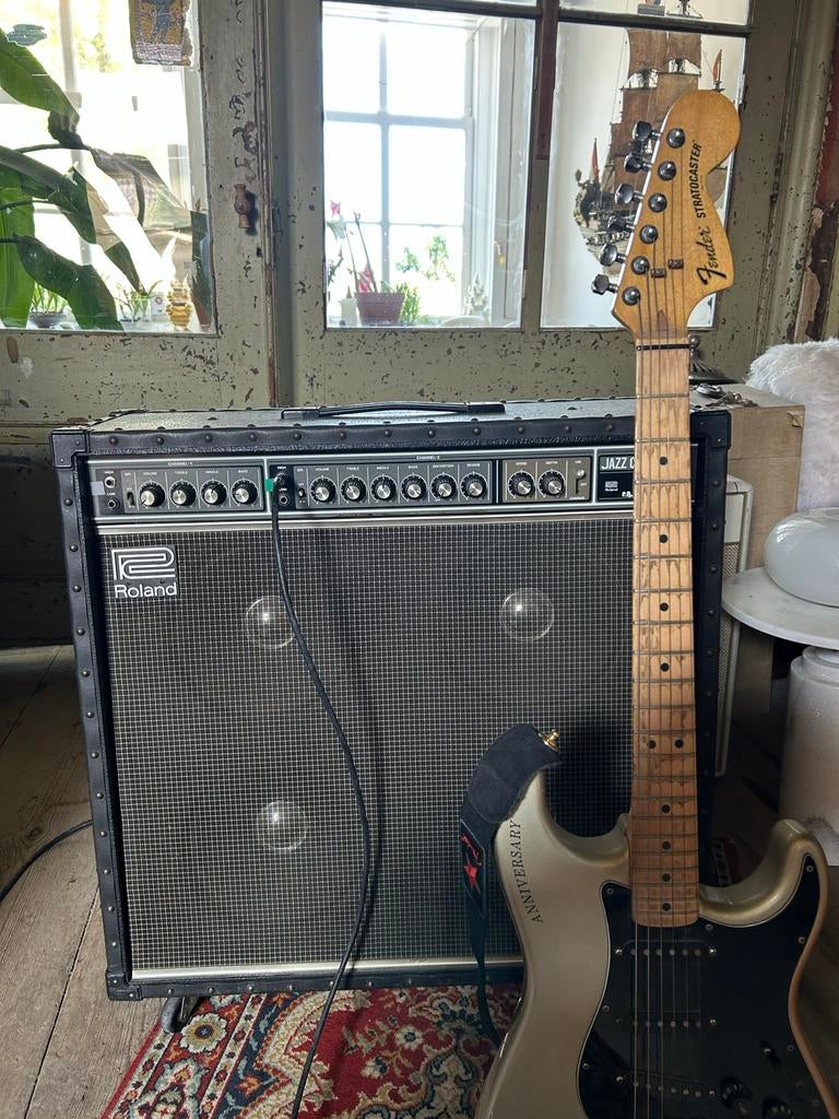 Roland JC-160 Jazz Chorus Gitaarversterker, Muziek en Instrumenten, Versterkers | Bas en Gitaar, Ophalen, Gebruikt, Gitaar, 100 watt of meer