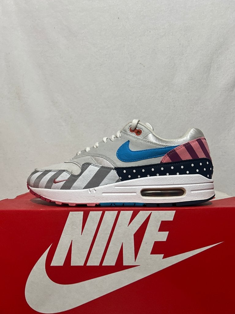 Maat 42,5 - Nike Air Max 1 Parra, Kleding | Heren, Overige kleuren, Verzenden, Nike, Nike