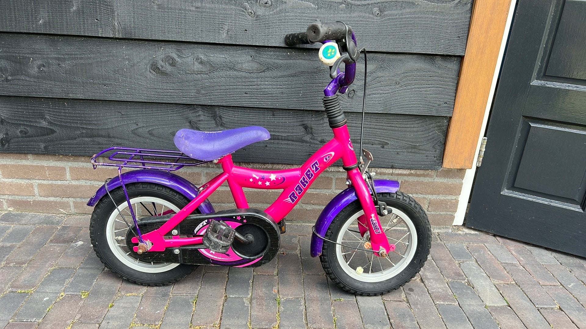 Roket kinderfietsje, Ophalen, Gebruikt, Velgrem, Minder dan 16 inch