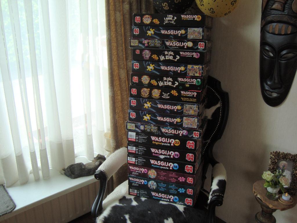 legpuzzel Wasgij 16 stuks, Ophalen, 500 t/m 1500 stukjes, Zo goed als nieuw, Legpuzzel