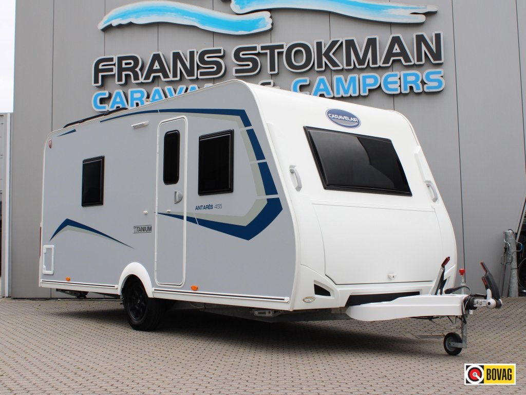 Caravelair Antares Titanium 455 Voortent Mover Ultraheat Hor, Rondzit, Bedrijf, Overige typen, Schokbreker