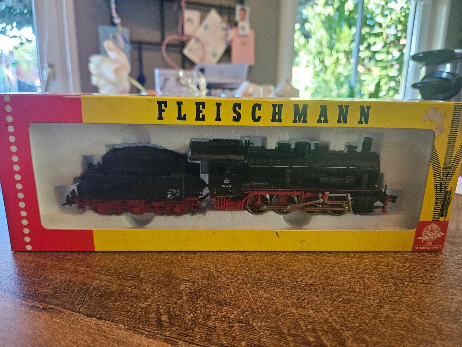 Leuke Fleischmann stoomlocomotief HO in OVP, Hobby en Vrije tijd, Gebruikt, Fleischmann, Ophalen of Verzenden, Analoog