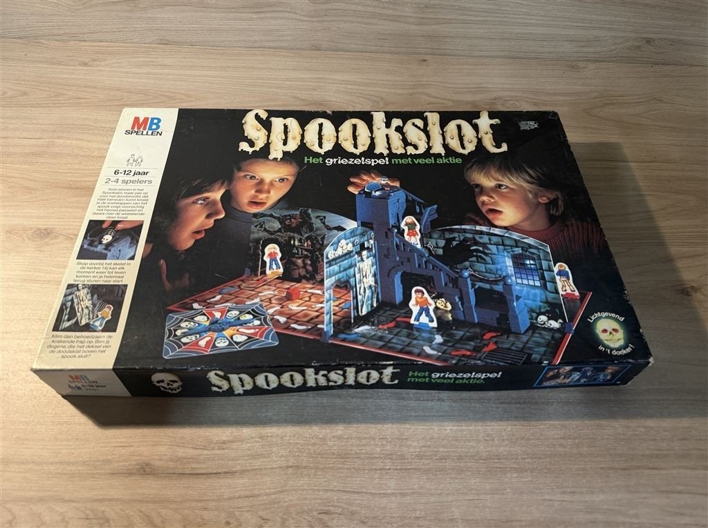 spookslot het griezelspel met veel aktie orgineel - s6590, Verzenden, Zo goed als nieuw