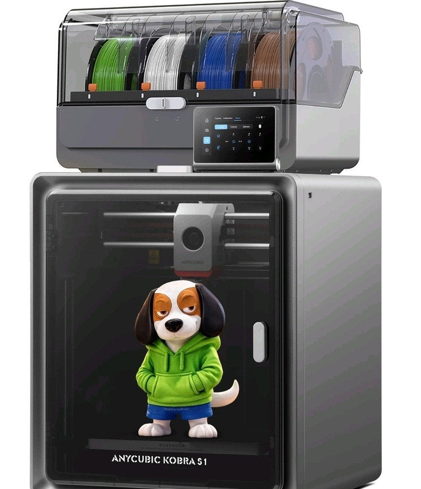3D Print Service - Anycubic Kobra S1 (eigen STL mogelijk), Ingebouwde Wi-Fi, Ophalen of Verzenden, Zo goed als nieuw, Filament