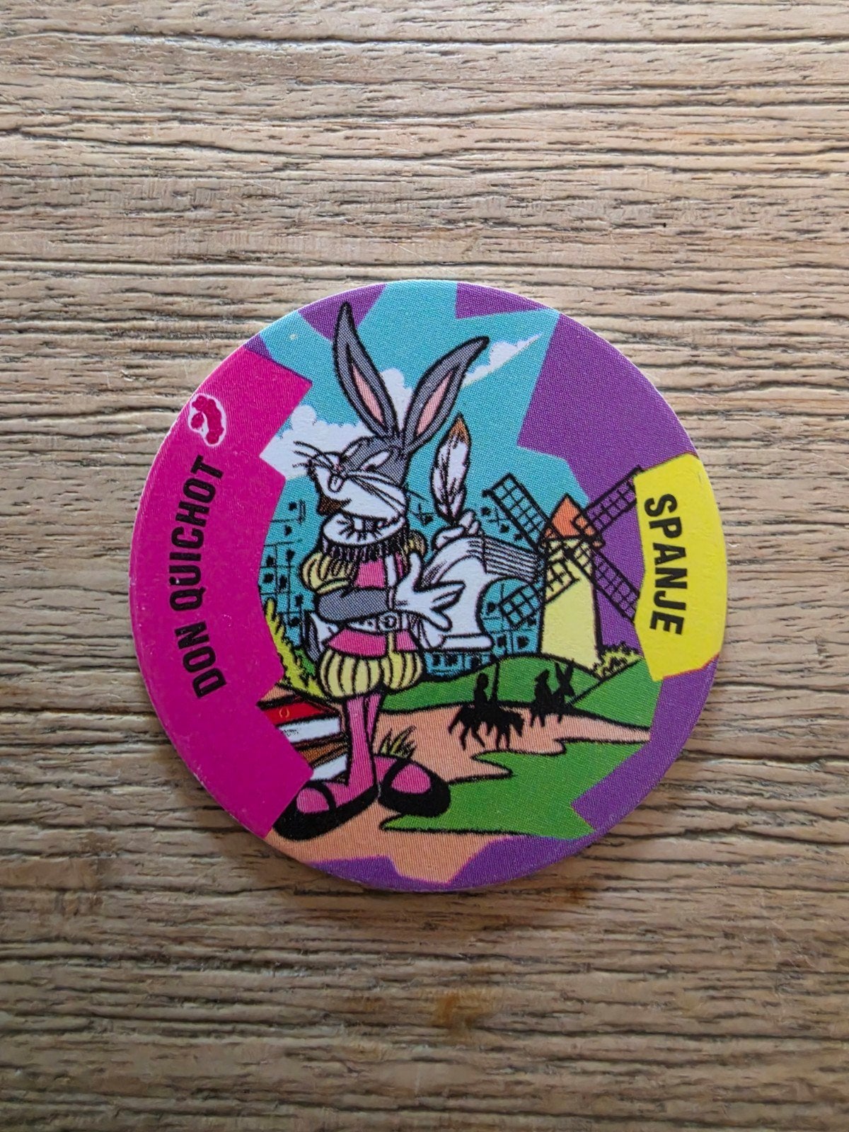 Zeldzame World Flippo nr 174 Don Quichot met Rode vlek, Ophalen of Verzenden