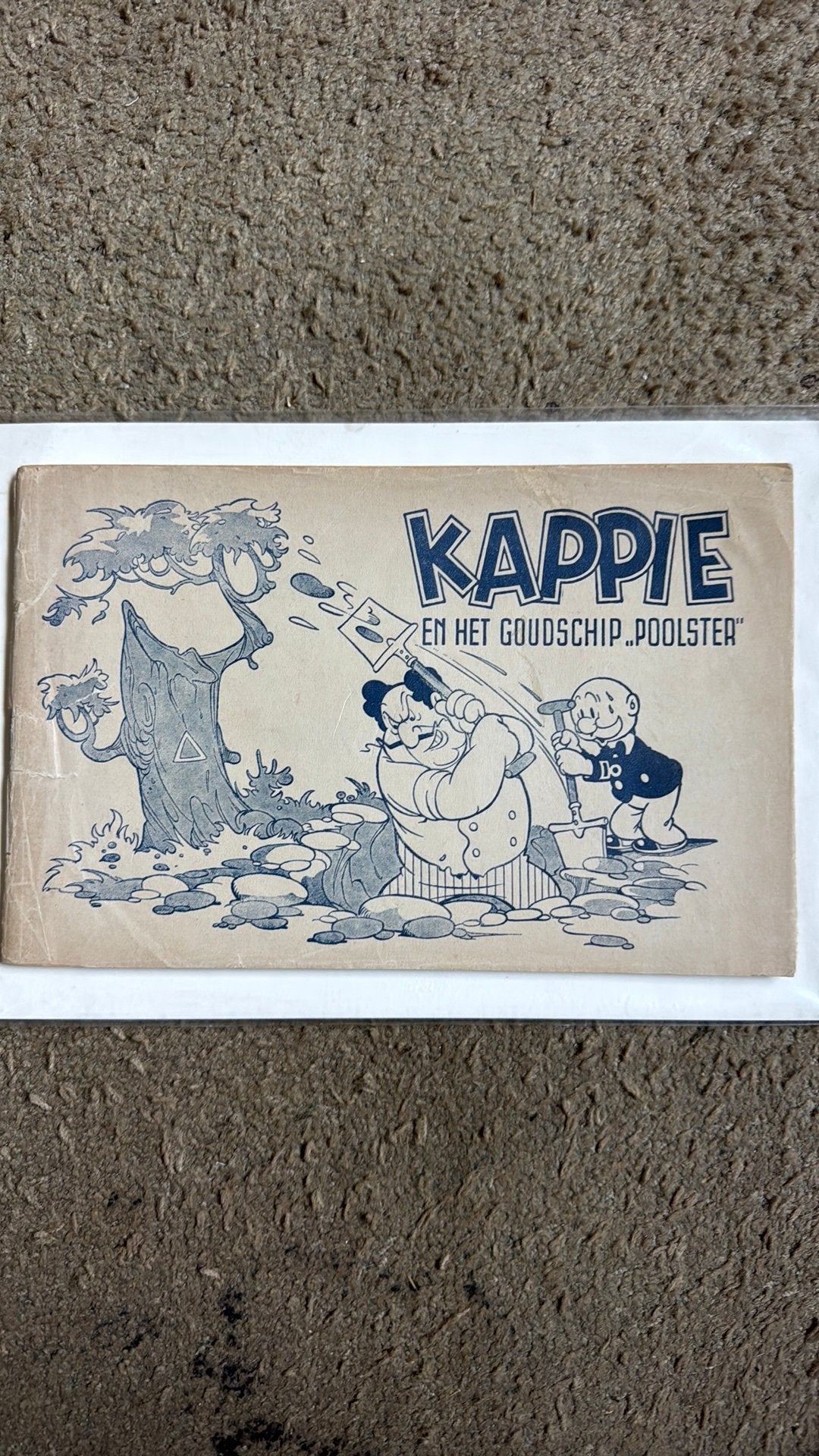 Zeldzaam: Kappie en het goudschip "poolster", Boeken, Eén stripboek, Ophalen of Verzenden, Zo goed als nieuw