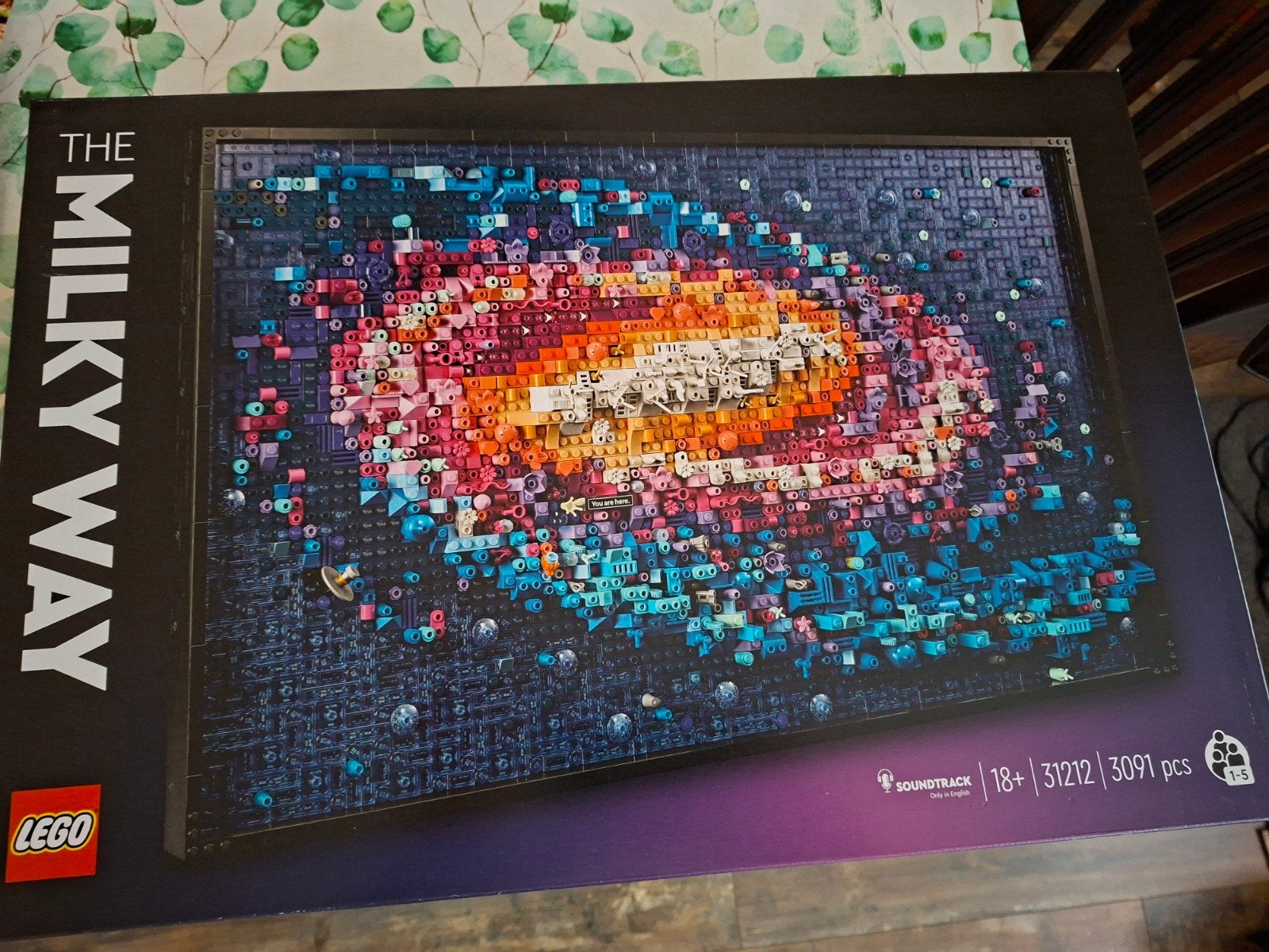Lego Art The Milky Way 31212., Ophalen of Verzenden, Zo goed als nieuw