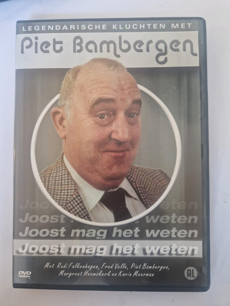Piet Bambergen - Joost mag het weten (DVD), Alle leeftijden, Ophalen of Verzenden
