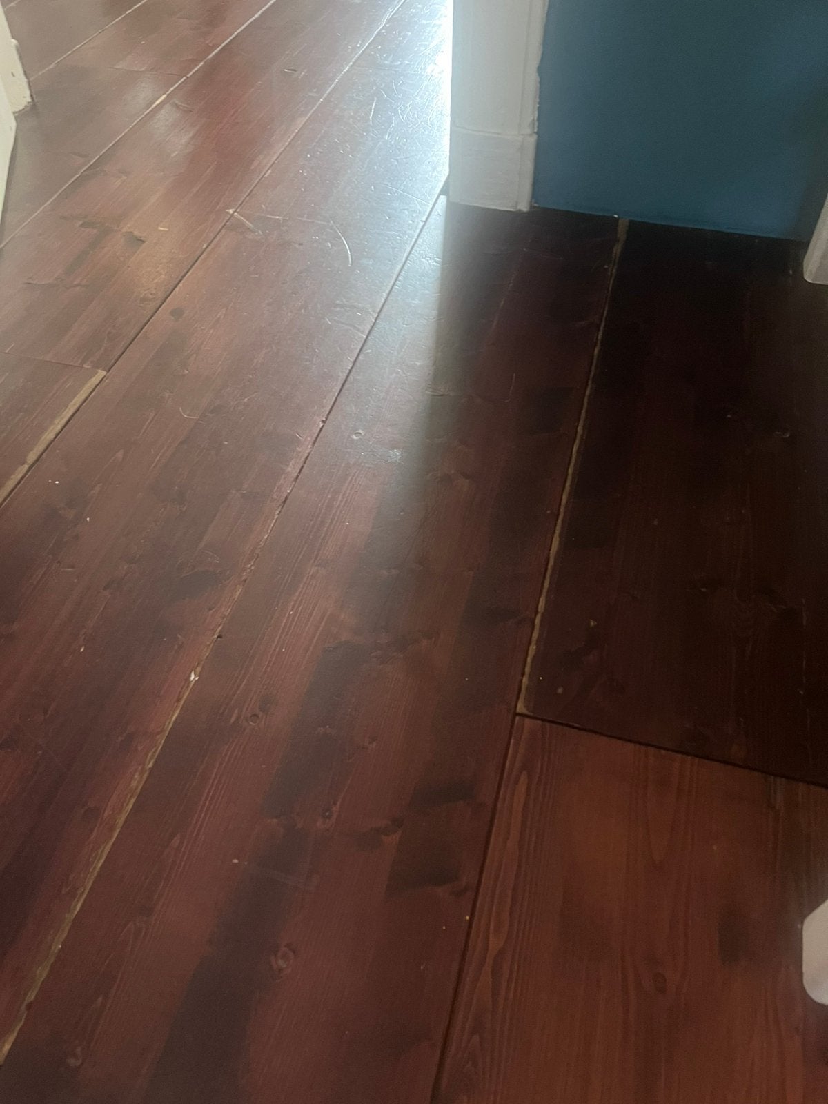 Snel beschikbaar T.e.a.b Mooie houten vloer / planken 45m2, Ophalen, Gebruikt, Vloerdelen of -planken, 10 m² of meer