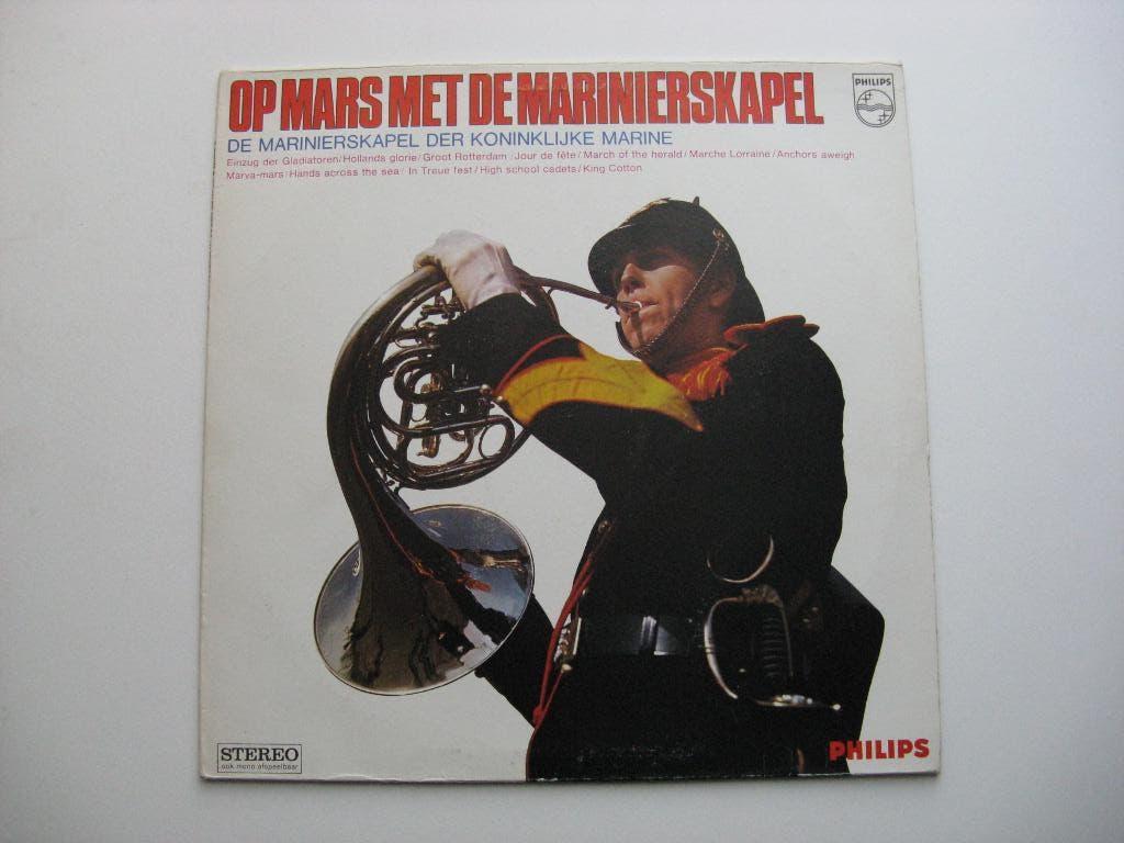 Op Mars met de Marinierskapel, Verzenden, Zo goed als nieuw, 12 inch