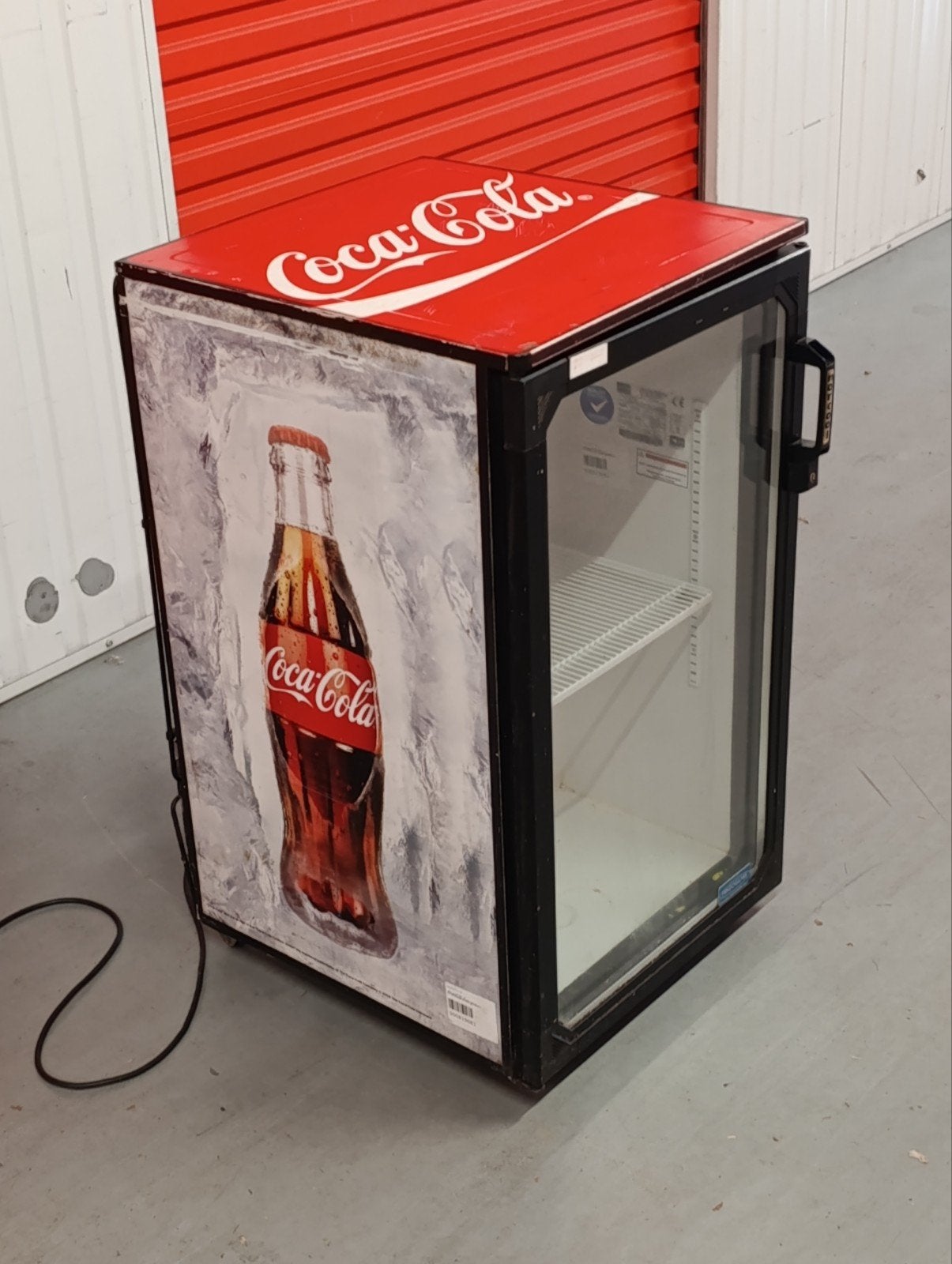 Coca-Cola koelkastje - Werking onbekend, mag zo weg, Witgoed en Apparatuur, Minder dan 75 liter, Ophalen of Verzenden, Zonder vriesvak