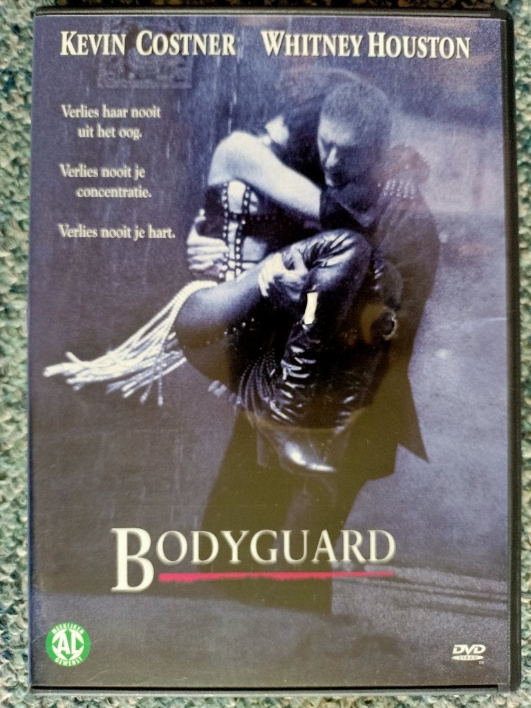 The Bodyguard DVD - Kevin Costner & Whitney Houston, Spaans, Spaans, Zo goed als nieuw, Vanaf 12 jaar