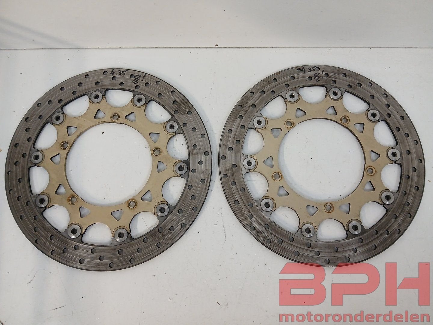 Remschijven Yamaha YZF R1 2004 2005 2006 RN12 5VY remschijf, Motoren, Onderdelen | Yamaha, Gebruikt, -, -, Ophalen of Verzenden