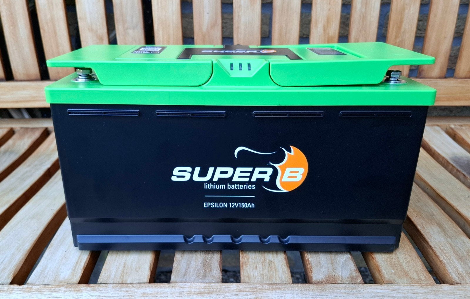SUPER B Epsilon 12V 150Ah LiFePO4 Accu zgan, Ophalen of Verzenden, Gebruikt
