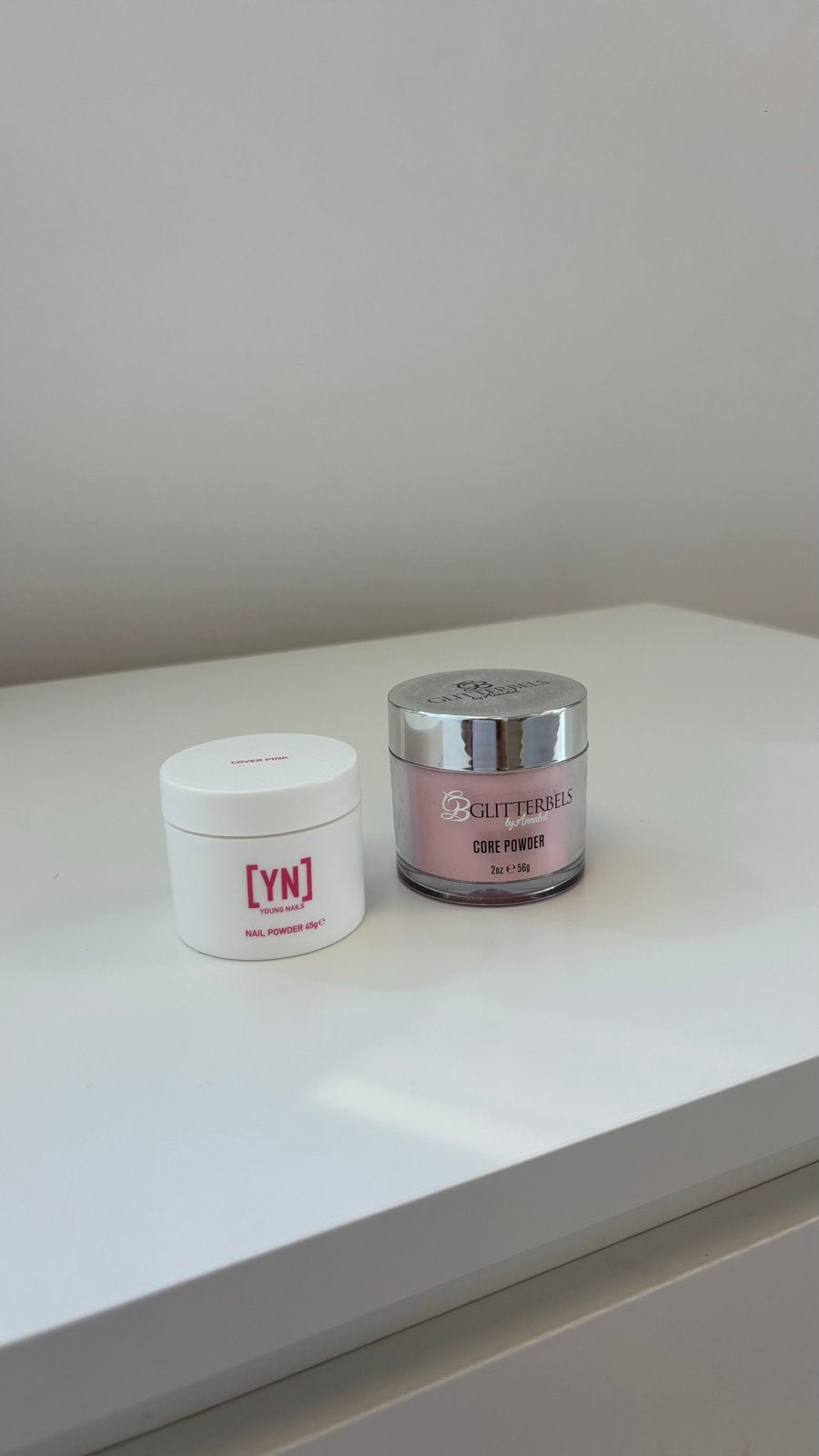 Glitterbels & Young Nails Acrylpoeder - Zo goed als nieuw, Ophalen of Verzenden, Zo goed als nieuw, Overige typen