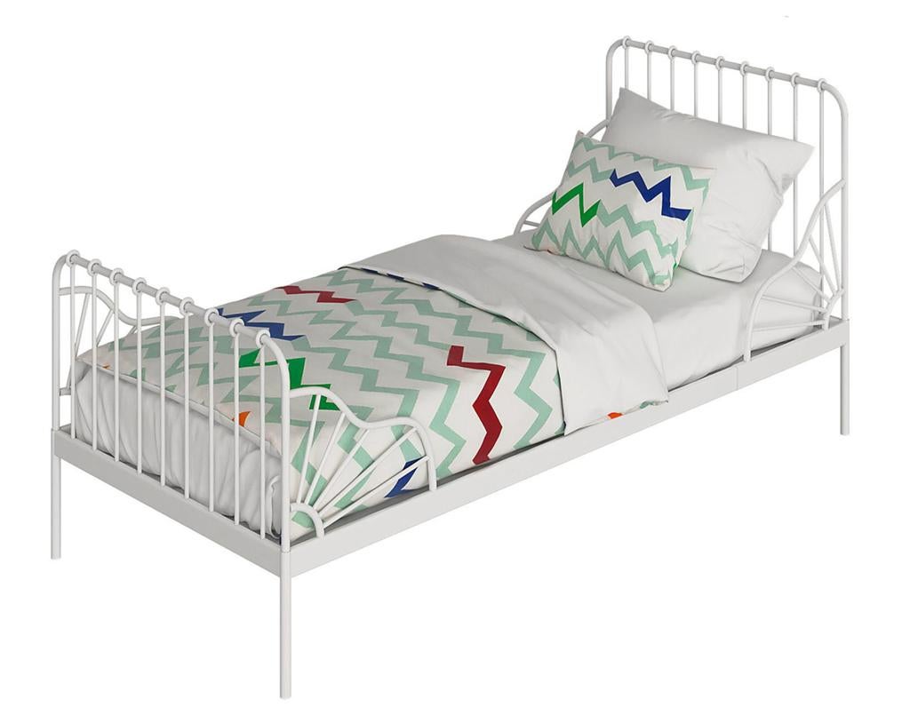 Meegroei kinderbed IKEA Minnen, Ophalen, Zo goed als nieuw, 180 cm of meer, 70 tot 85 cm
