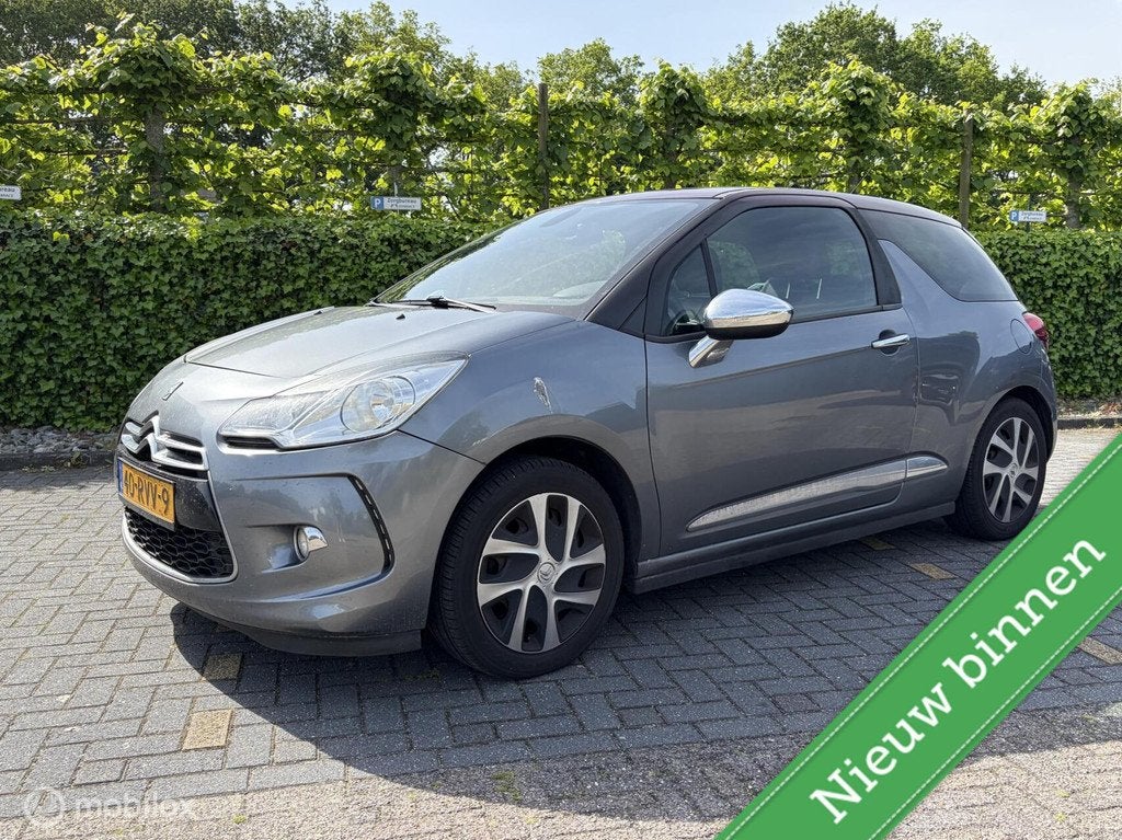 Citroen DS3 1.6 e-HDi So Chic ONLY EXPORT LEER / NAVI / CRUI, Auto's, Voorwielaandrijving, Euro 5, Gebruikt, 4 cilinders