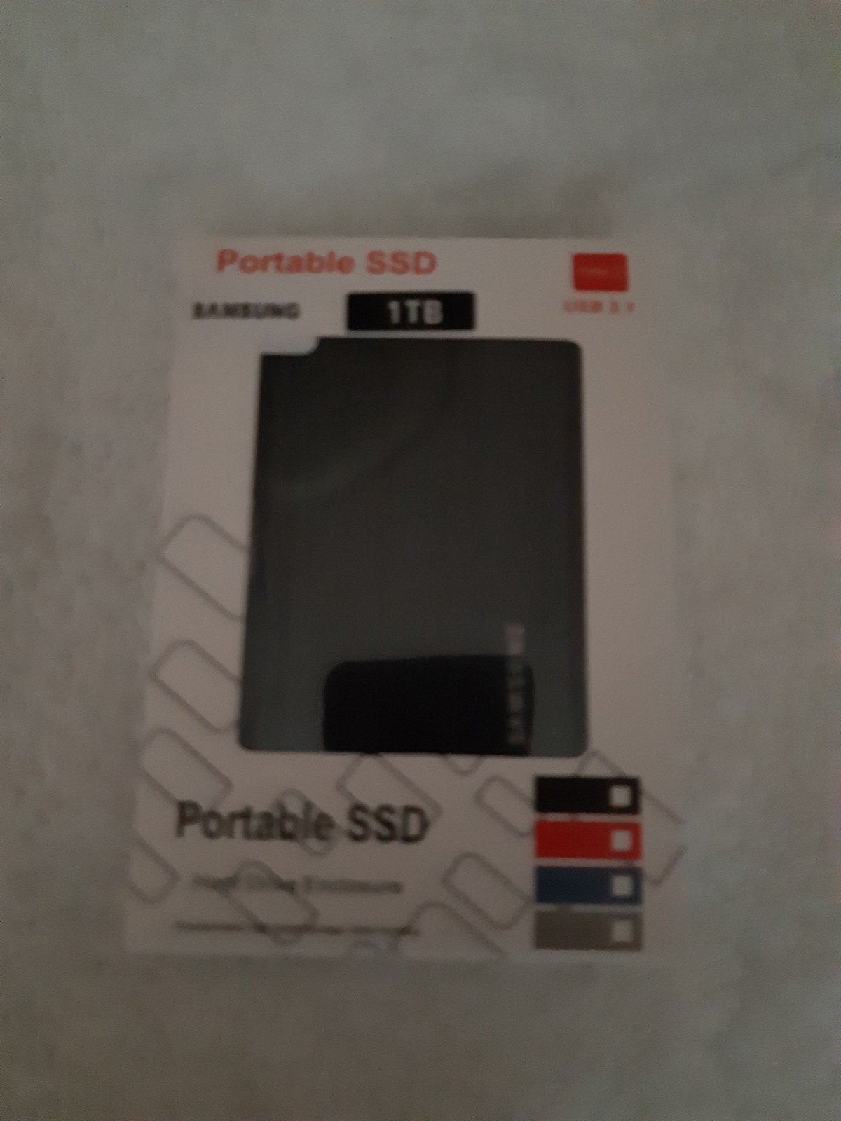 Portable SSD 1 TB, Ophalen, Nieuw, Laptop, USB