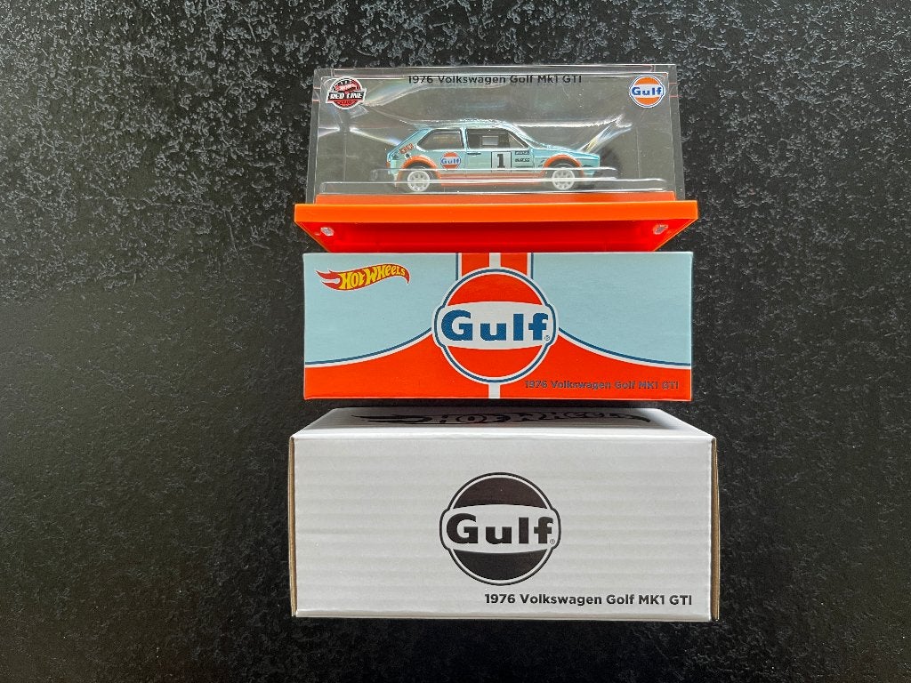 Hot Wheels RLC 1976 VW Golf GTI Spectraflame Gulf Blue 26072, Ophalen of Verzenden, Nieuw