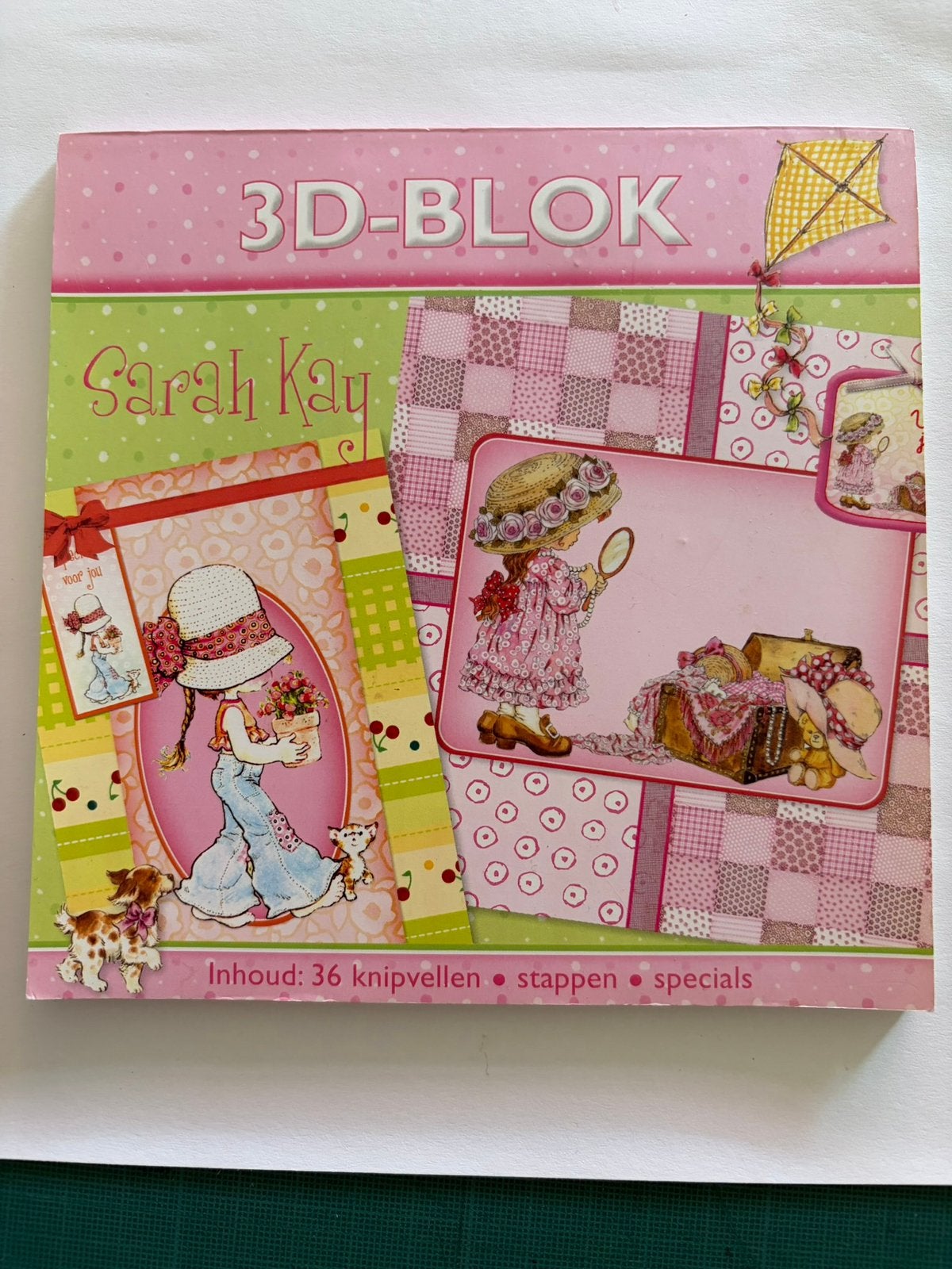 Sarah Kay 3D blok, Ophalen, Nieuw, Overige thema's, Knipvel