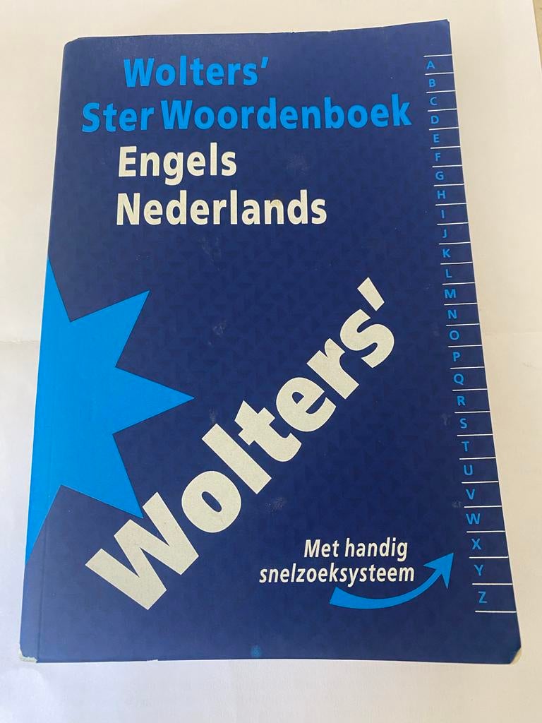 Wolters' Ster Woordenboek Engels Nederlands eng-ne, Boeken, Woordenboeken, Ophalen of Verzenden, Gelezen, Overige uitgevers, Engels