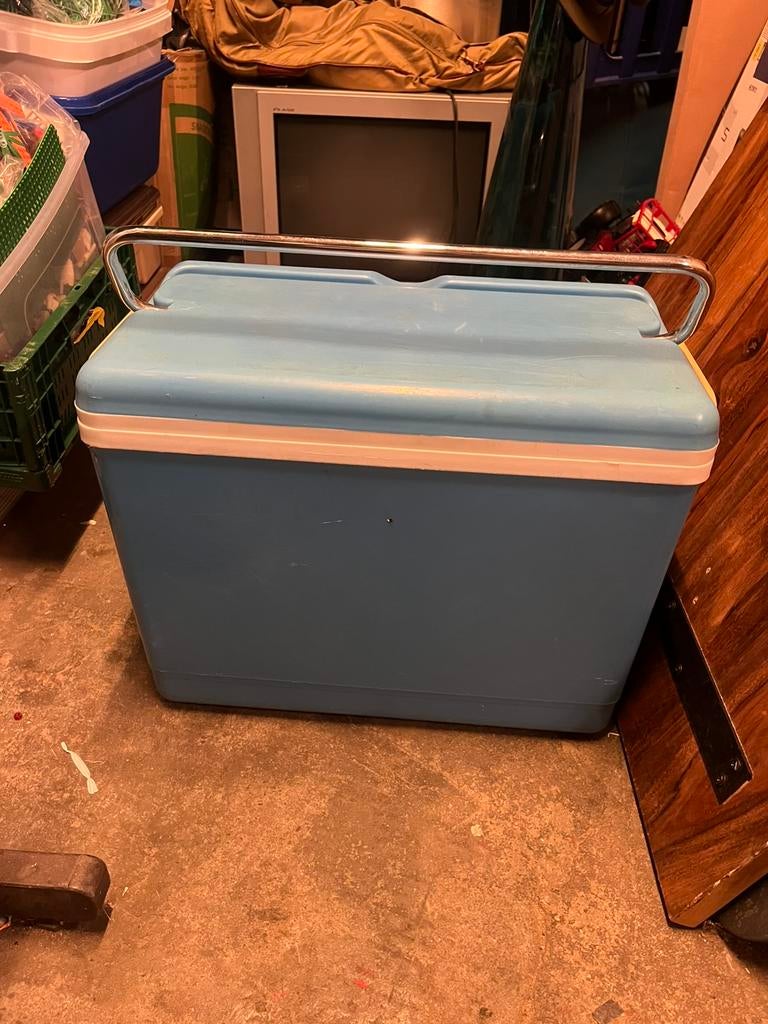 Vintage grote koelbox, Ophalen, Zo goed als nieuw, Koelelement