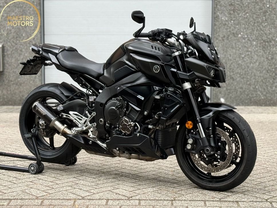 Yamaha MT10 Tech Black MIVV Uitlaat ABS BOMVOL ! 1e Eigenaar, 4 cilinders, Motorrijbewijs A, Bedrijf, Onbekend