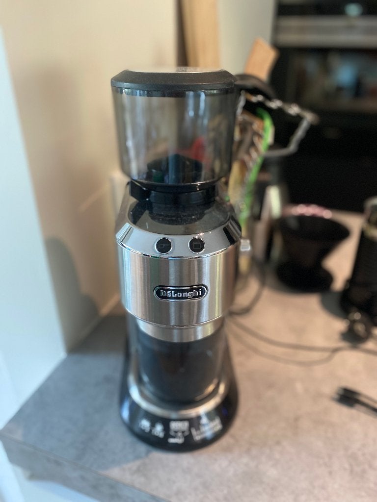 Koffiemaler DeLonghi KG 520.M koffiebonenmolen, Ophalen, De'Longhi, Zo goed als nieuw, Koffiemolen