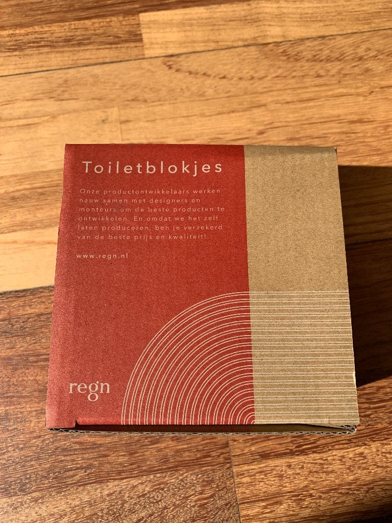 Regn toiletblokjes 48 stuks, Doe-het-zelf en Verbouw, Sanitair, Ophalen of Verzenden, Nieuw, Toilet