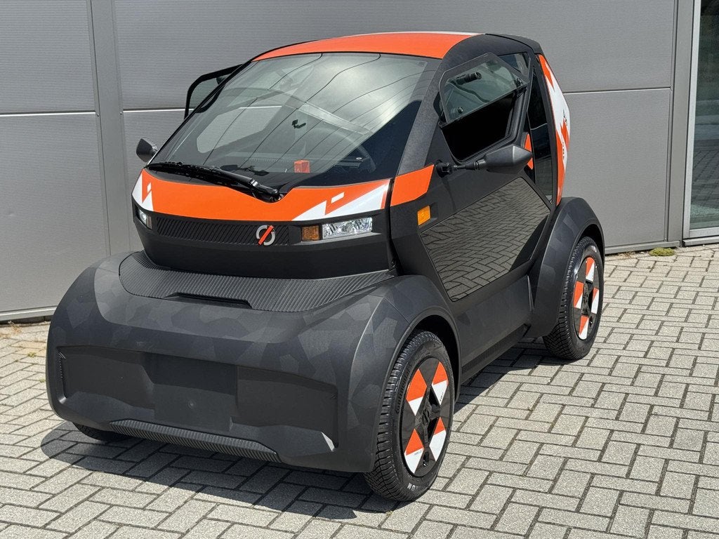 Mobilize 80 Evo Duo | 80 KM/H | 100% ELEKTRISCH | 2 PERSOONS, Auto's, Overige Auto's, Met garantie (alle), Zwart, Origineel Nederlands