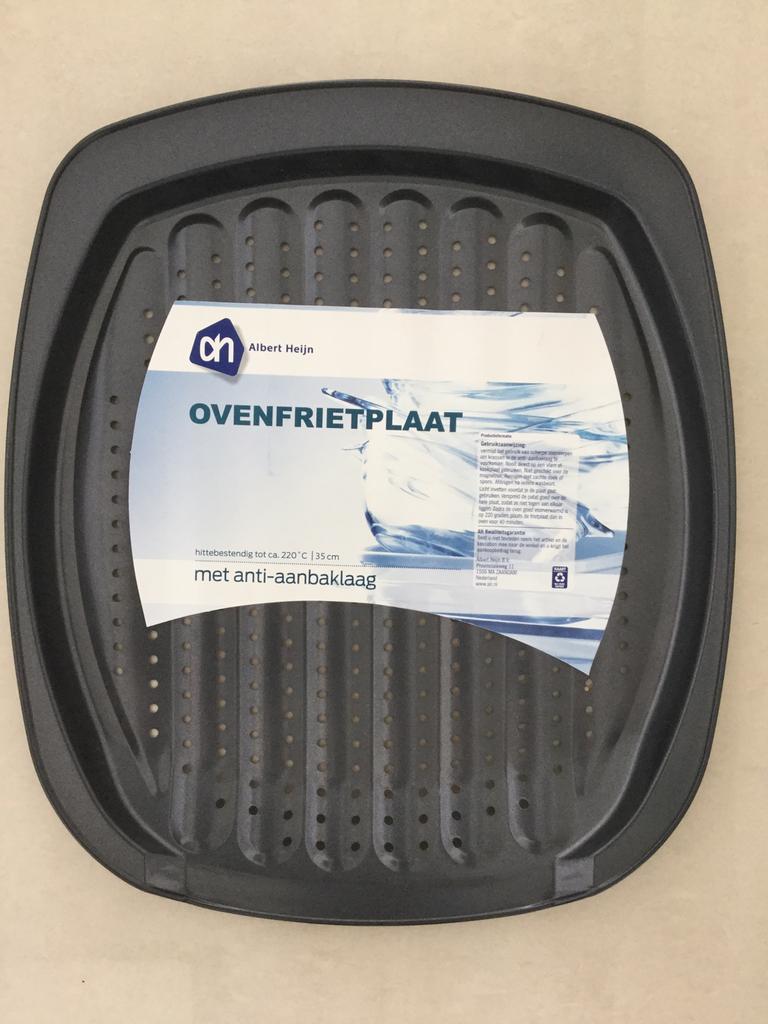 Nieuw Ovenfrietplaat met anti-aanbaklaag., Ophalen of Verzenden, Nieuw