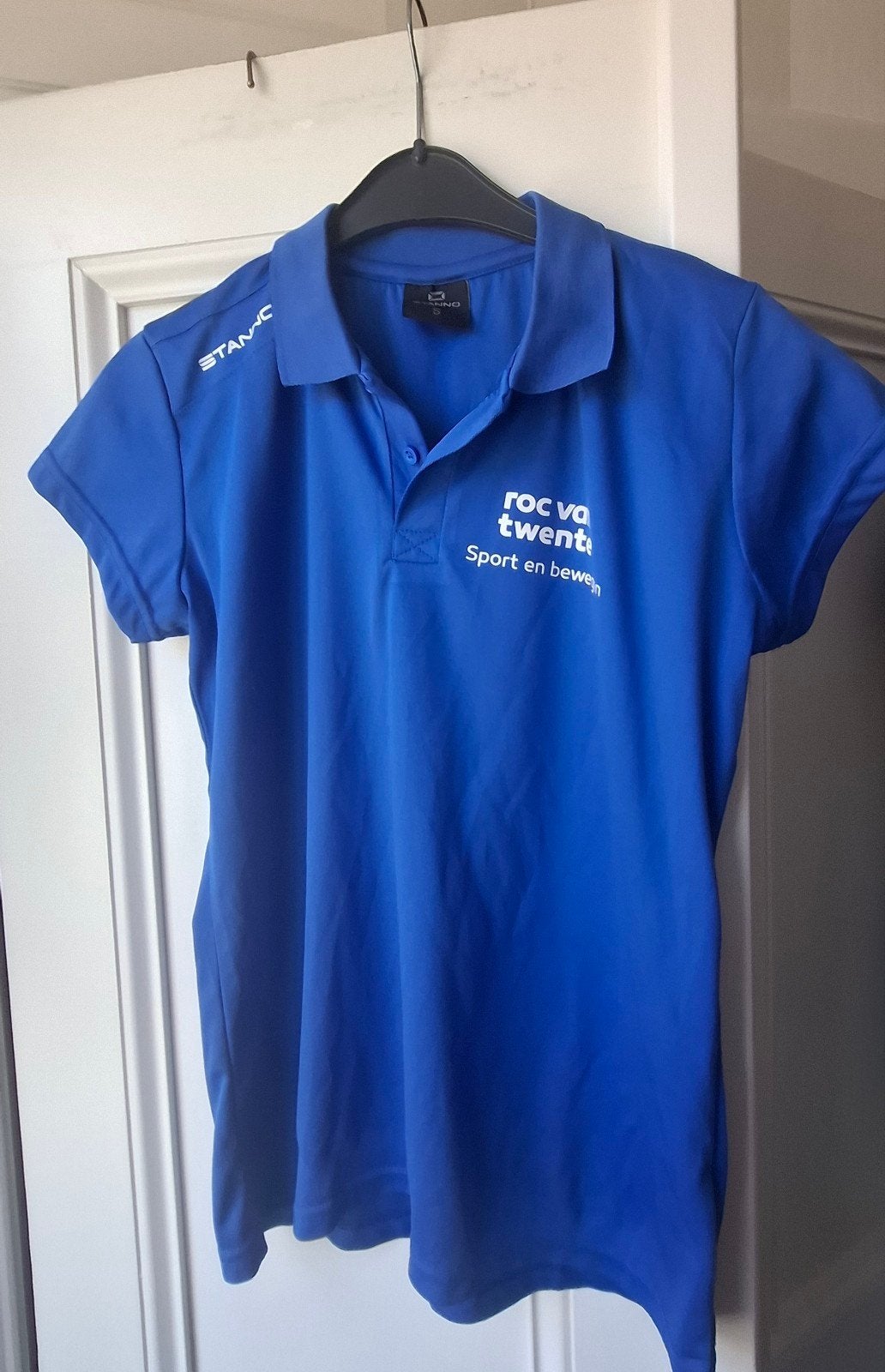 Stanno ROC van Twente Sport en Bewegen Polo Maat S, Stanno, Blauw, Ophalen of Verzenden, Zo goed als nieuw